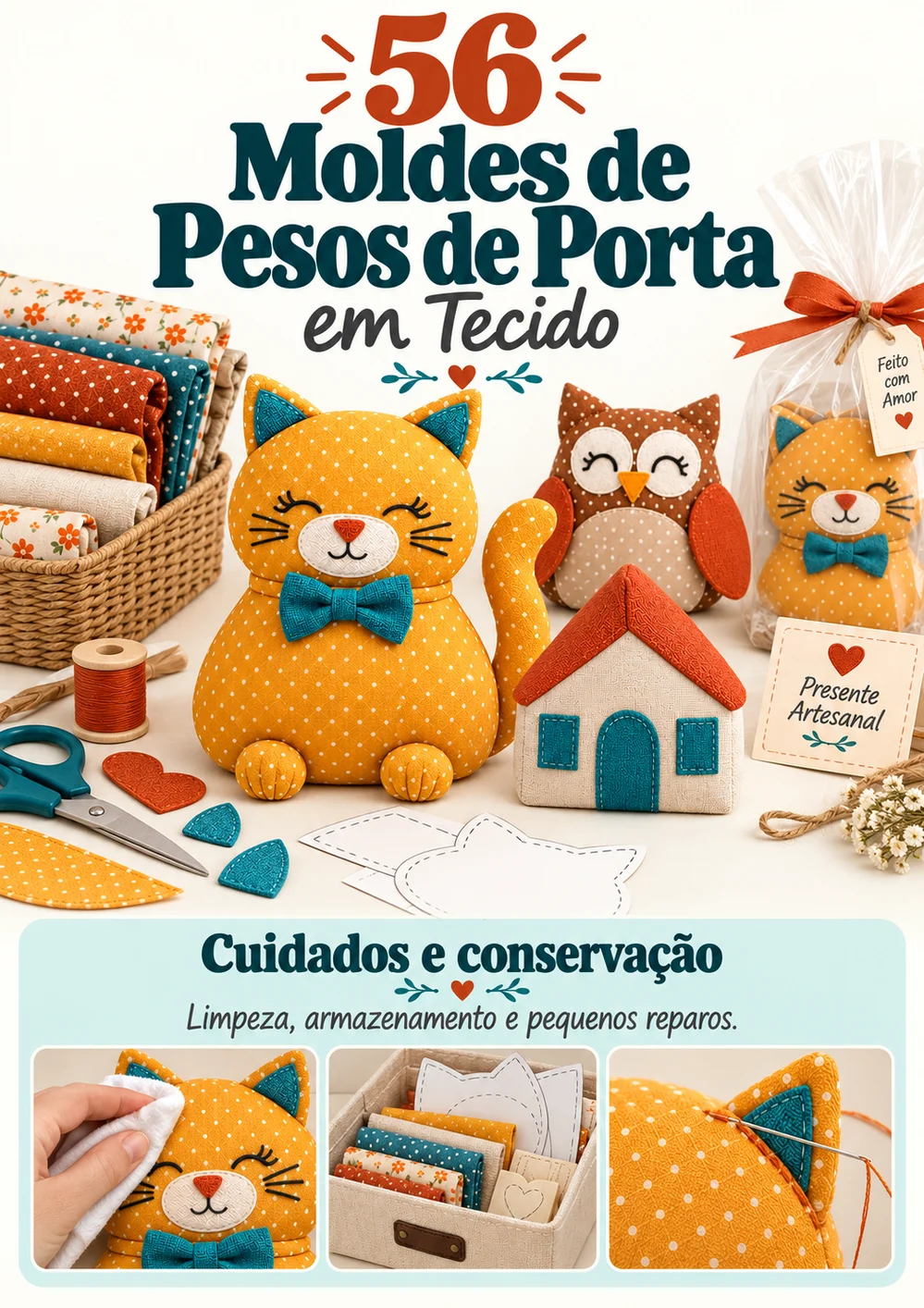 Capa do complemento Cuidados e conservação