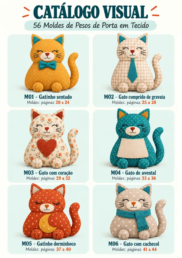 Página real da coleção: CAT-M-01